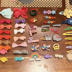 60 Pcs Baby Girl Toddler Girl Hair Clips