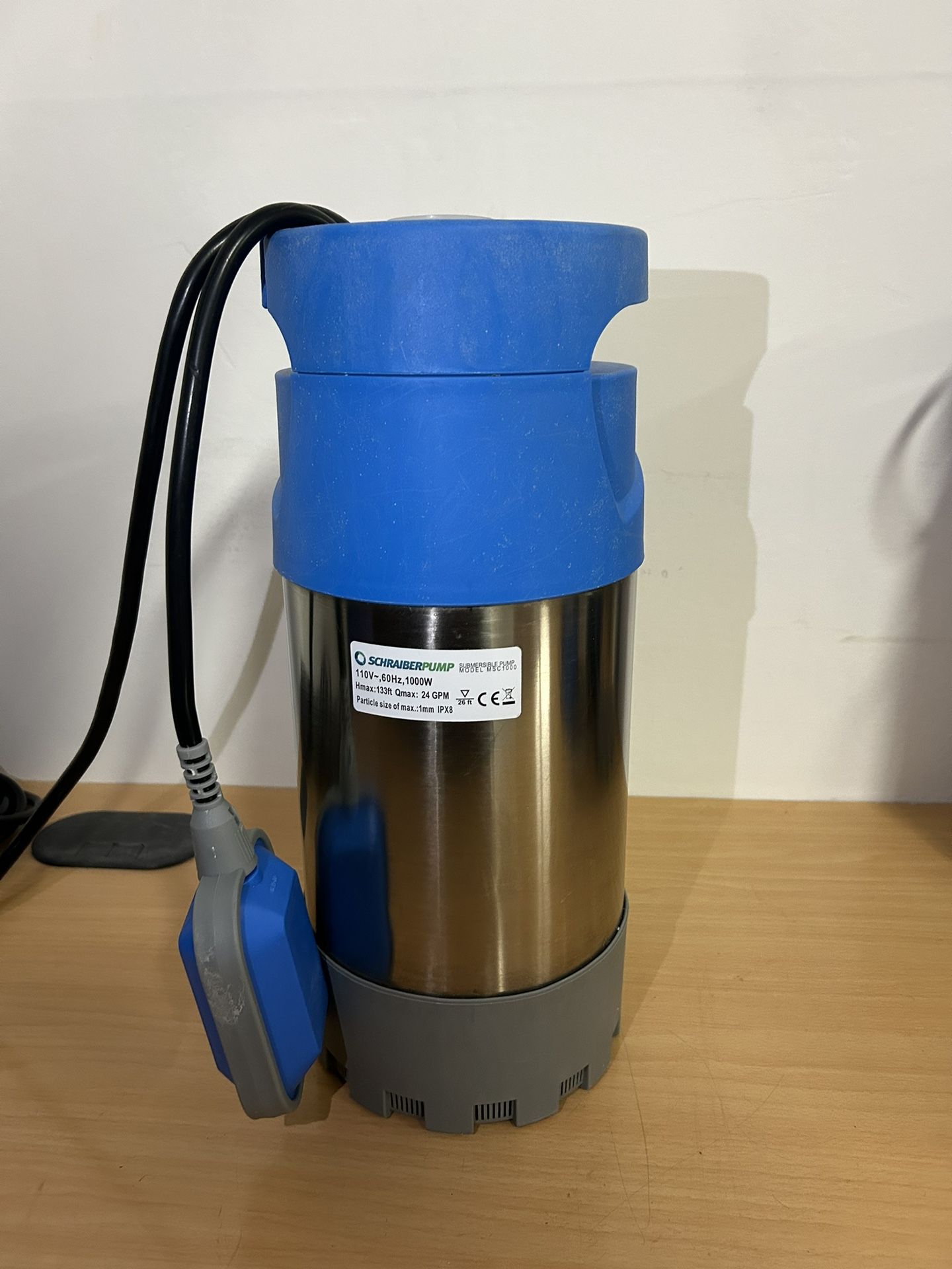Submersible High Pressure Sump Pump 1.5hp, ideal for...