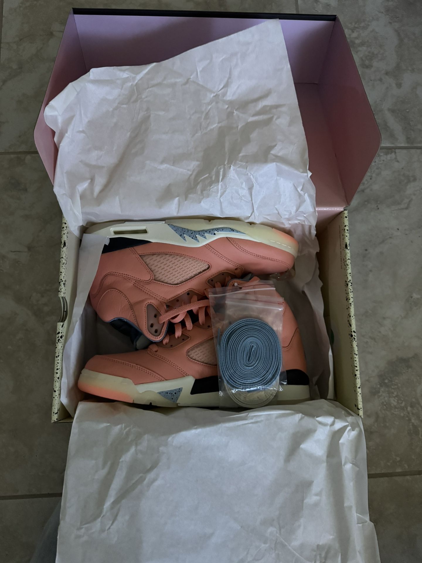 Jordan 5 Dj Khaled we the best crimson bliss Size 10