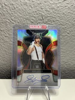 2023 Panini Select WWE Sheamus Silver Auto