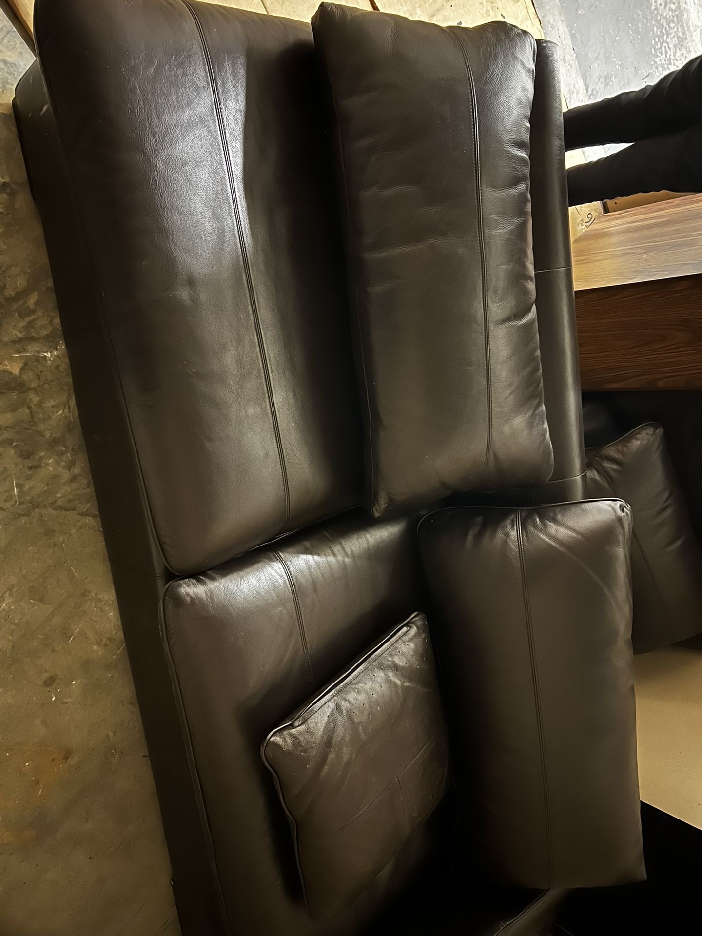 L Shape Leather Sofa 