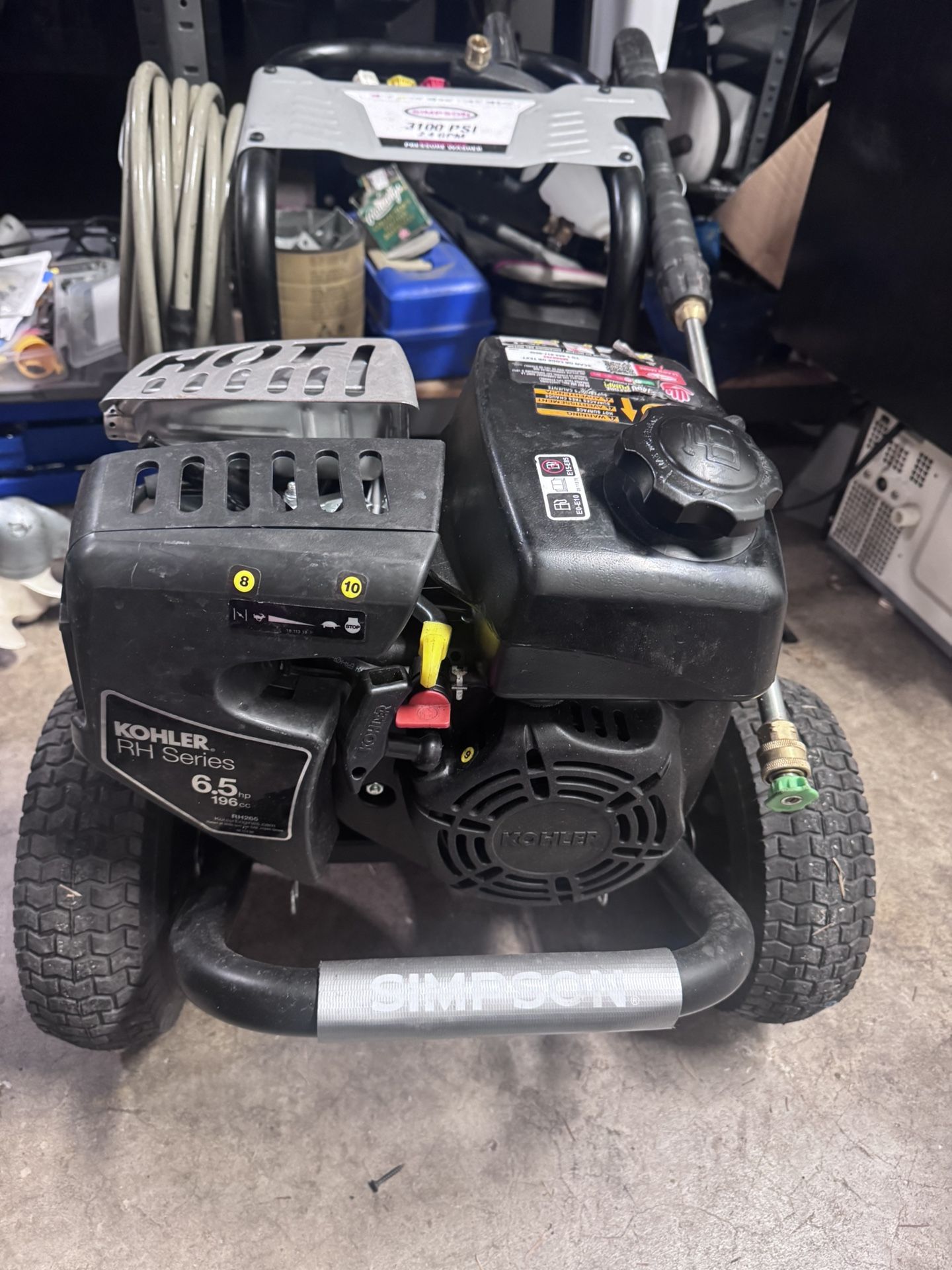 Simpson Premium 3100 Psi Pressure Washer