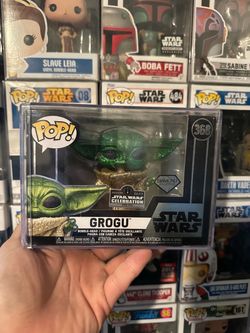 Funko Pop Star Wars Grogu #368 Diamond Collection