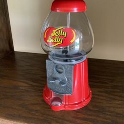Vintage Jelly Belly Candy Dispenser - Metal Base