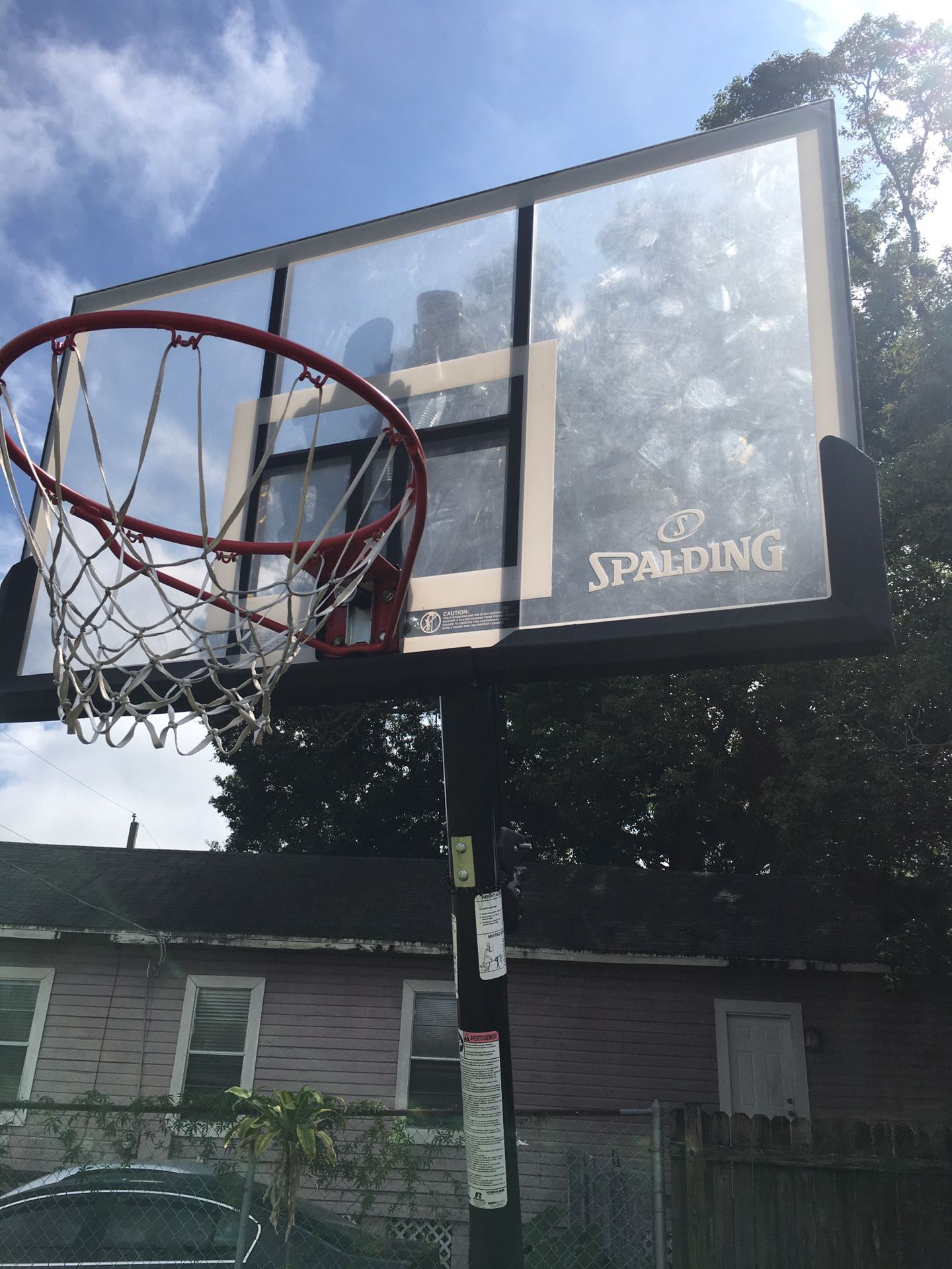 54 Inch Spalding Basket Ball Hoop
