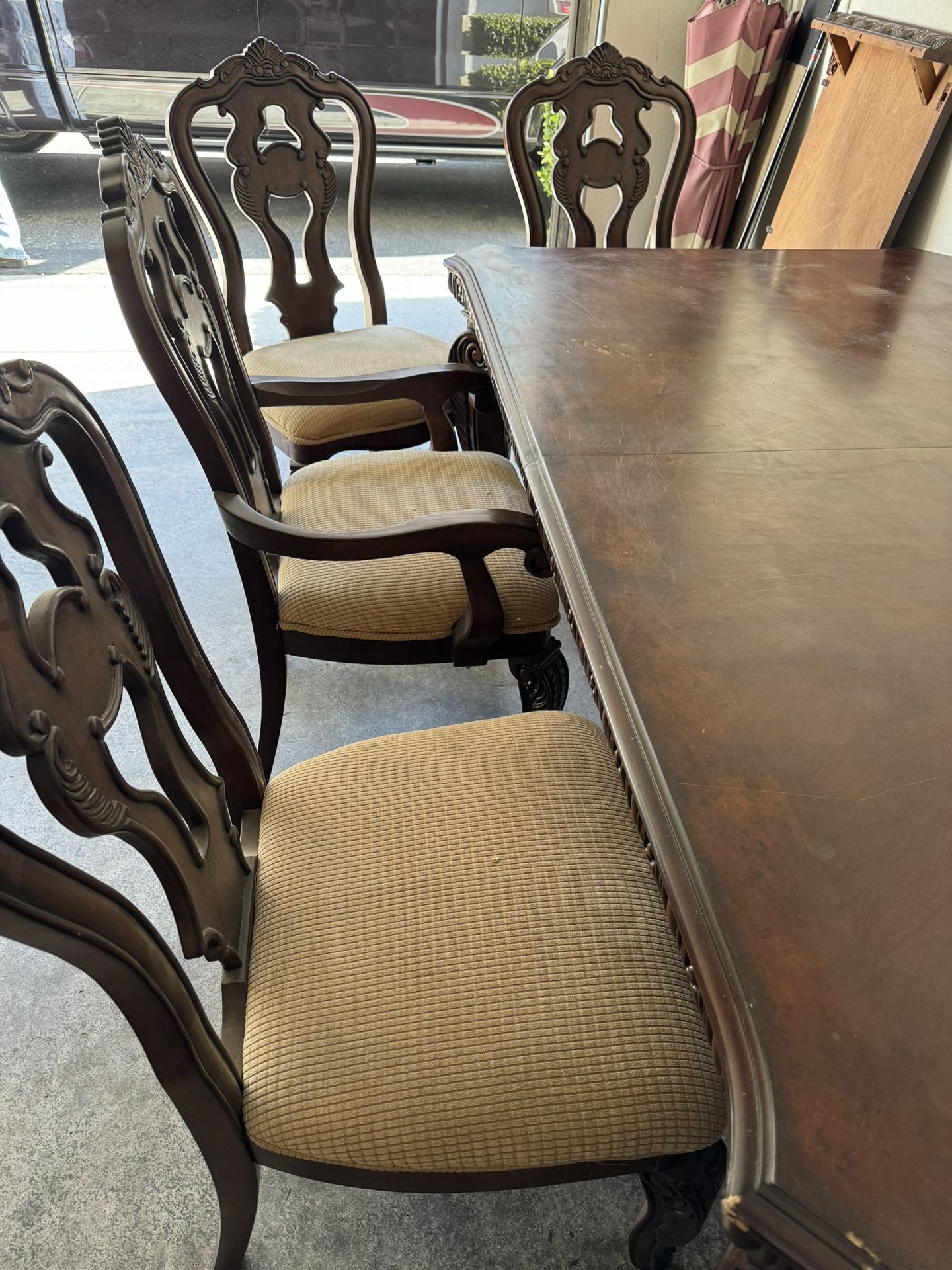 Dining Table with 6 Chairs for Sale in Jurupa Valley, CA OfferUp