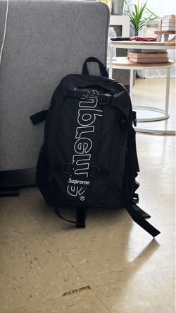 Supreme Black Backpack