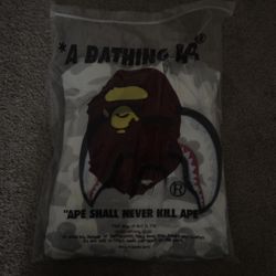Bape Hoodie Size M Fits S And L