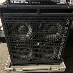 Gallien Krueger 410rbh Bass Cab And Road Case