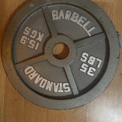 35lbs Barbell Weight Plate