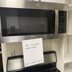 Microwave Over Stove GE