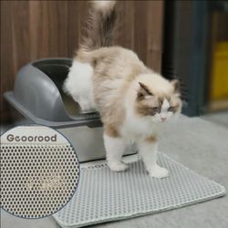 Cat toilet mat