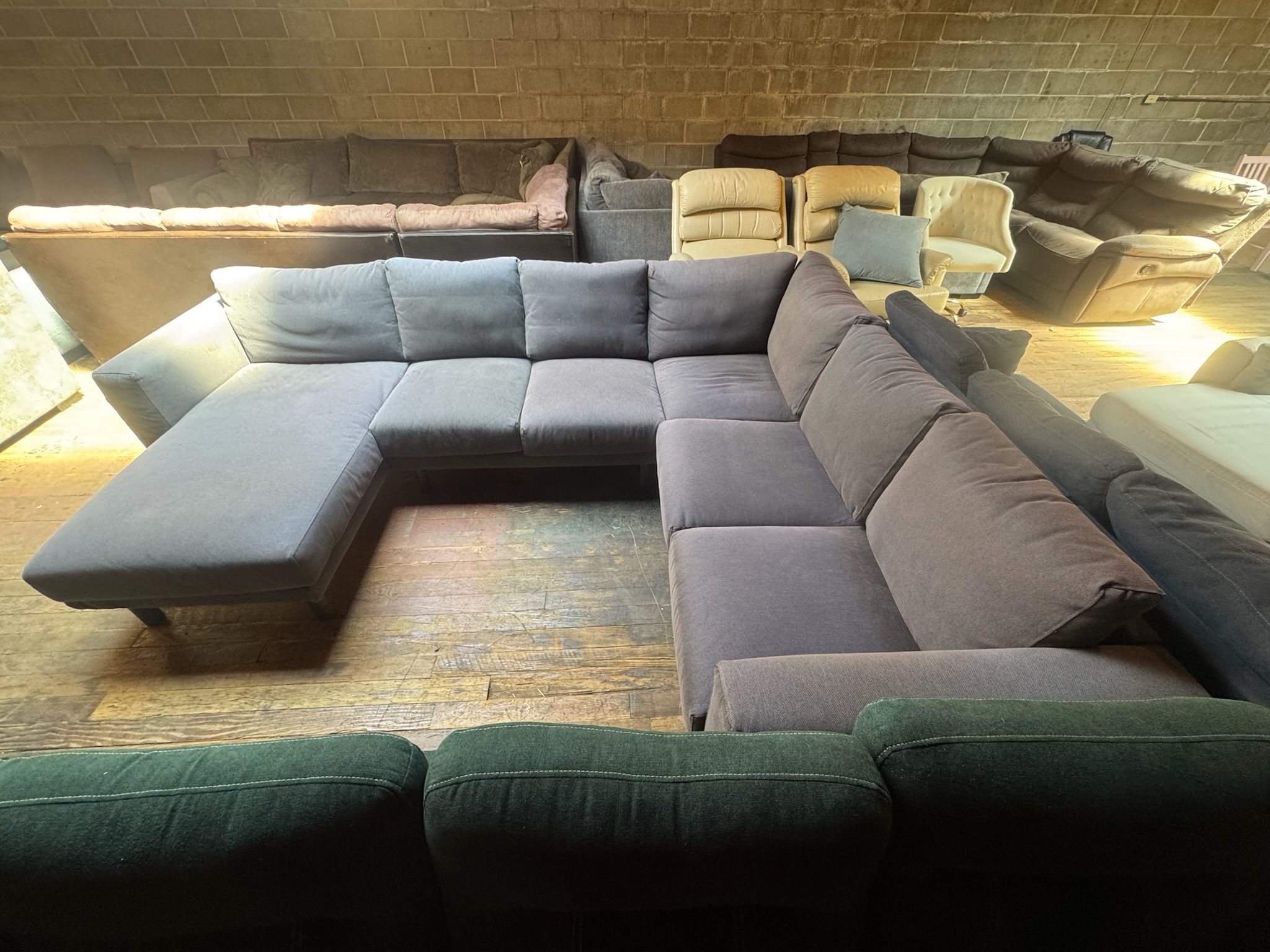 Wrap Around Sectional Couch (WE DELIVER)