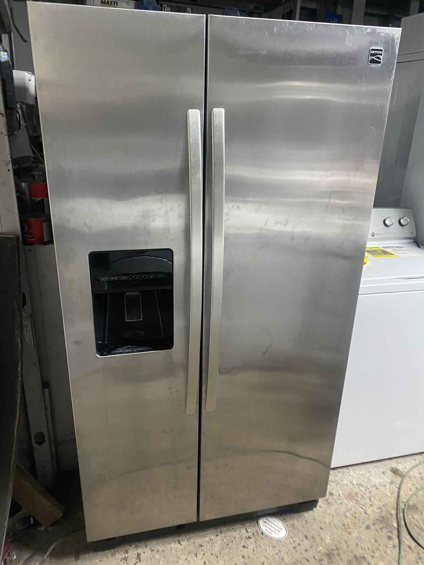 Kenmore stainless steel refrigerator
