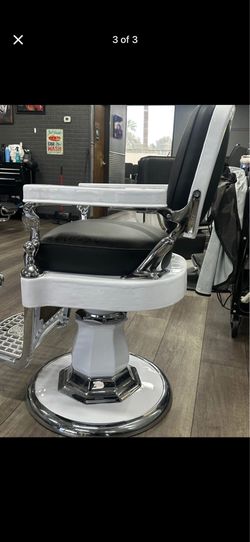 antique barber chair