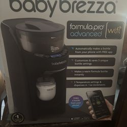 Baby Brezza Formula Pro Advanced WiFi Formula Dispenser - Automatically Mix a Warm Formula Bottle From Your Phone Instantly – Easily Make Bottle With 