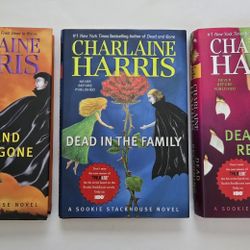 Lot 3 Sookie Stackhouse True Blood Charlaine Harris Vampire Novels Set 9, 10, 11