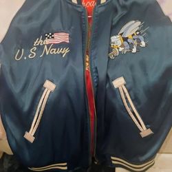 Navy Seebeea Bombers Jacket 1972 