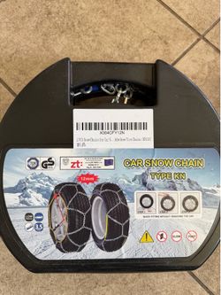 Snow chains for cars