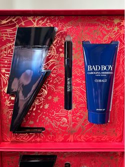 Carolina Herrera Bad Boy Cobalt Perfume Set