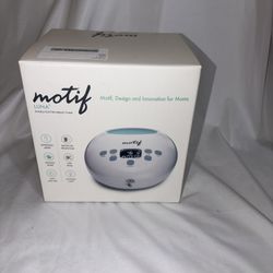 Motif AAA0013-20 Double Electric Breast Pump - White New In Box! Never Used Open Box