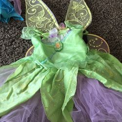 Disney Store tinkerbell costume sz4