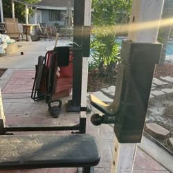 Squat Rack Power Cage Exercise Equipment 