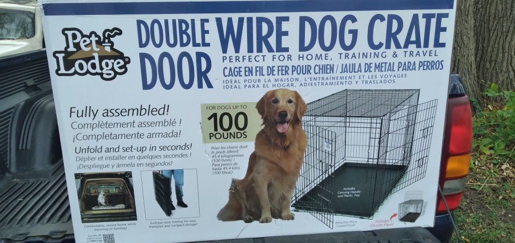 Folding Dog Crate