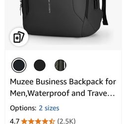 MARK RYDEN Business Backpack for Men, Waterproof Travel Laptop Backpack Fits 17.3 Inch Notebook