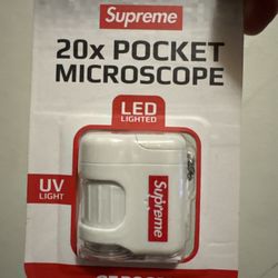 Supreme 20x Pocket Microscope Keychain