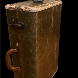 Vintage Samsonite Wooden Suitcase - Fair 