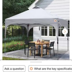 10’10 Canopy With Stand Shade 