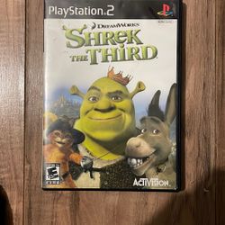 Shrek The Third For Ps2