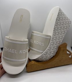 Michael kors benny flip flop wedge cheap