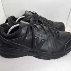 New Balance 608V5 Work Shoes Men's 11.5 4E X-Wide Black Slip Resistant Sneakers