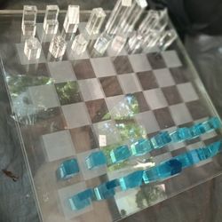 Acrylic Chess Set