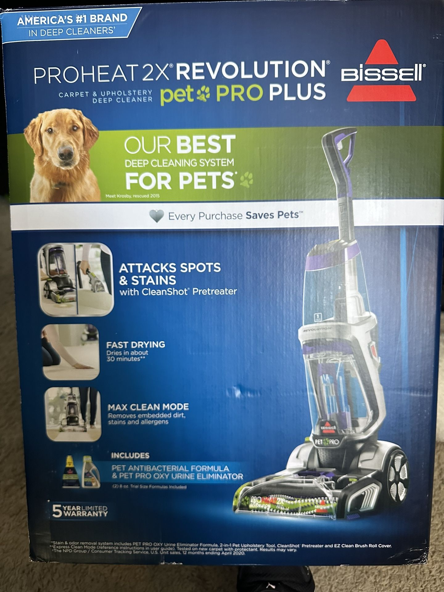 New Carpet Cleaner - Pet pro plus