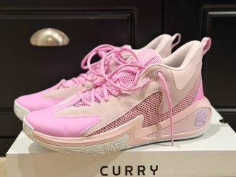 Size 13 -Under Armour Curry 3Z 25 SDE. Color- Pink/Gray with box ( worn 1 time)