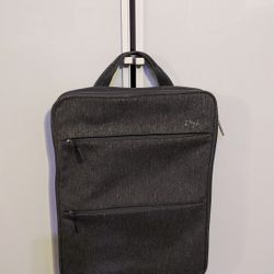 Grey Zinz Laptop Backpack Case