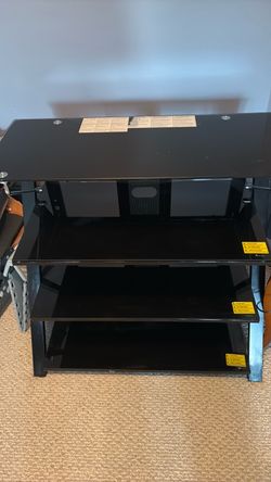 FREE - High Quality Glass TV Stand/Media Console