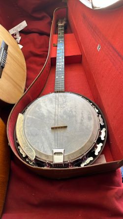 Antique 4 String Banjo