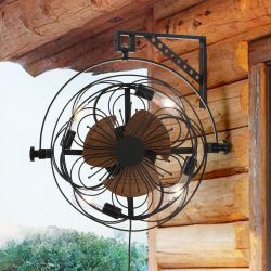 SALESUMO 18 IN. INDOOR BLACK MODERN FARMHOUSE