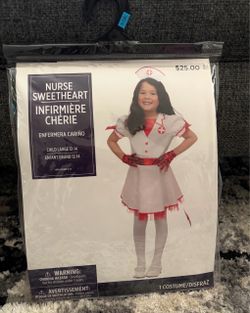 Nurse Sweetheart Kids Halloween Costume Size 12-14