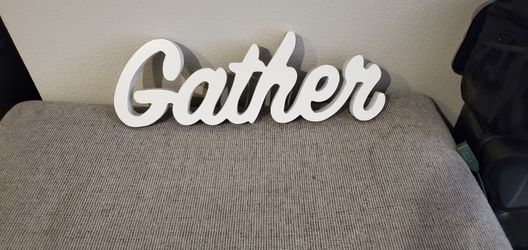 Wood Sign