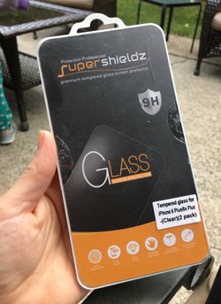 Tempered glass iPhone screen protector