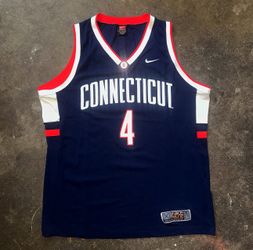 Vintage Nike Elite UConn Connecticut Basketball Jersey