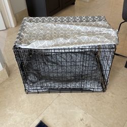 Dog Crate for medium dogs (Bed and Cover INCLUDED) NEW!!!!!!