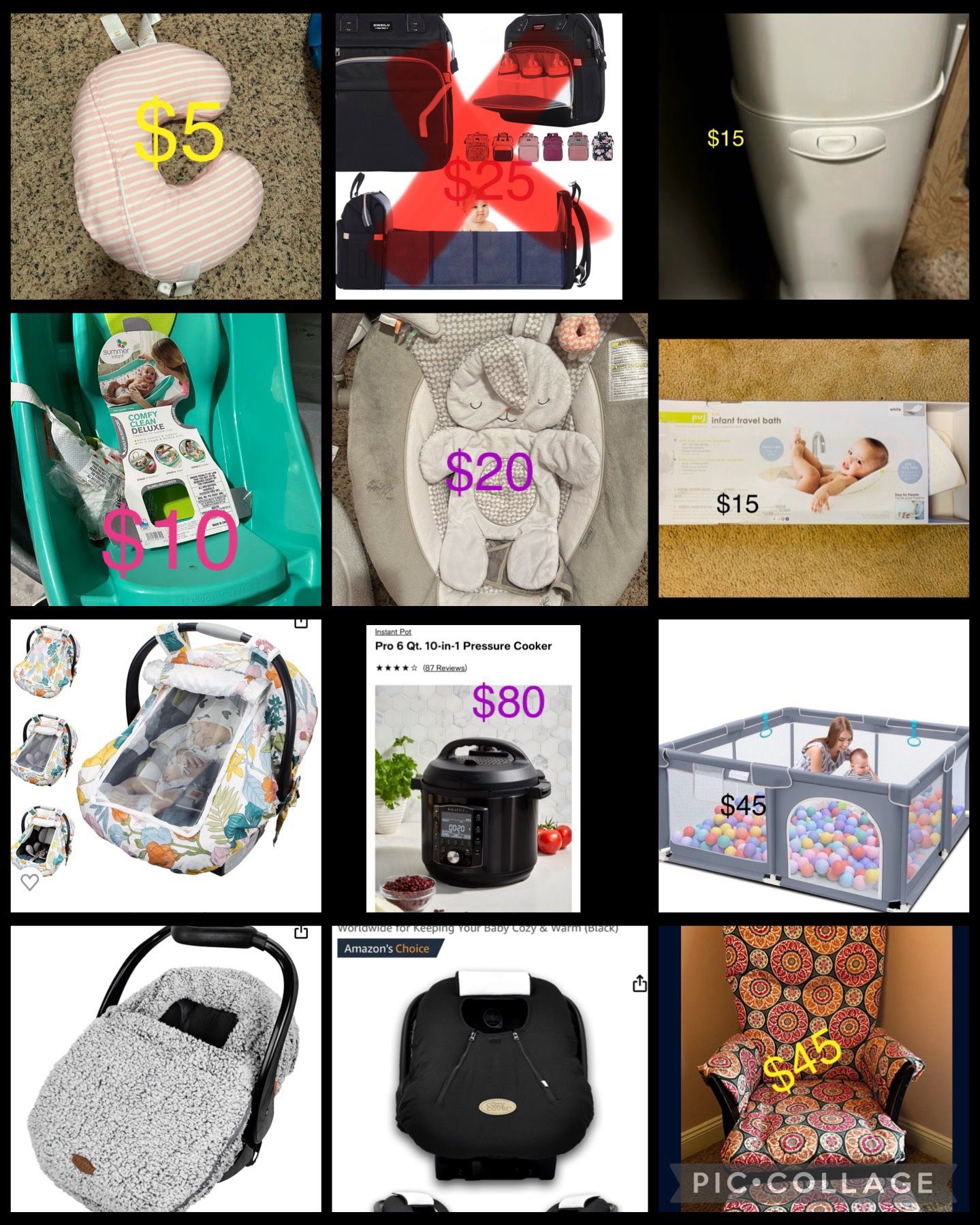 Baby Items For Sale !