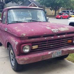 1965 F-100 6 Cyl 300 Truck For Sale 