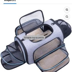 Expanding Dog Or Cat Carrier 